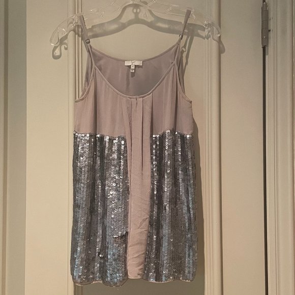 Joie Silk Silvana Sequin Tank - Picture 2 of 5